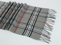 Bufandas unisex a cuadros de estilo clásico inglés