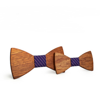 Noeuds Papillons en Bois (Enfant/Adulte)