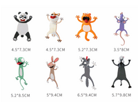 Smashed Cartoon Animal 3D Bookmark
