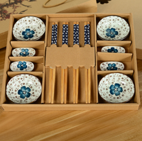 Coffret cadeau de vaisselle à sushi authentique
