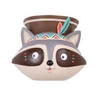 Tribal Woodland Animal Shape Wall Mounted Planters