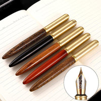 Wood Grain Fountain Pens
