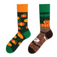 Chaussettes fantaisie asymétriques