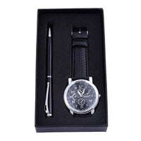 Quartz Watch & Pen Gift Set (Mens)