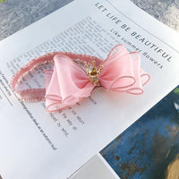 Bandeau avec nœud princesse diadème (bébé/enfant en bas âge)