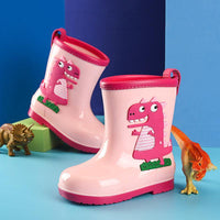 Botas de lluvia de dinosaurio de dibujos animados (niño)