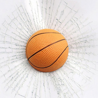 Pegatinas 3D de Pelota Deportiva
