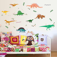 Stickers muraux dinosaures