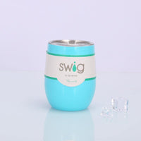 Taza de vino de acero inoxidable de 12 oz.