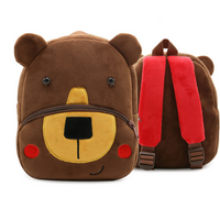 Sac à dos en forme d'animal de dessin animé en peluche (enfant en bas âge)