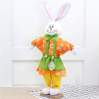Spring Rabbit Scarecrows