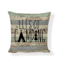 Housses de coussin Happy Camper