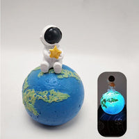 Glowing Planet Astronaut Nightlight