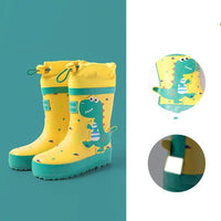 Cartoon Animal 3D Rain Boots (Child)