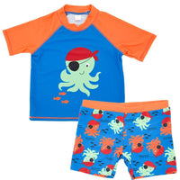 Maillots de bain garçons (short + chemise)