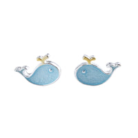 Boucles d'oreilles baleine en argent sterling S925