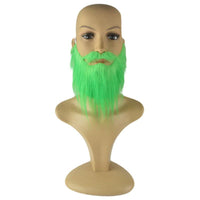 Spectacle De Carnaval Vert Irlandais Décoré Barbu