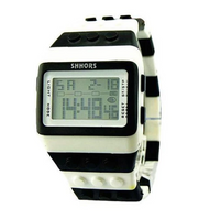 Building Block Design Digital Watch
