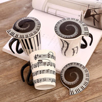 Music Themed Mugs with Lid