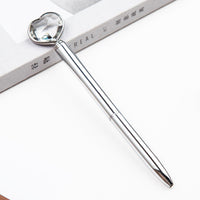 Crystal Heart Metal Pens