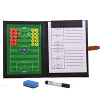 Tablero táctico magnético de entrenamiento de fútbol