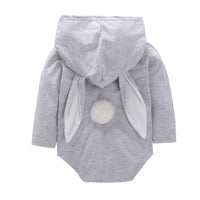 Bunny Ears Hooded Long Sleeve Romper (Baby/Toddler)
