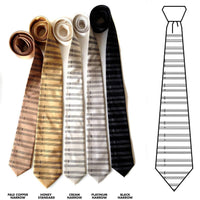 Sheet Music Print Necktie