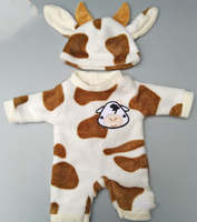 Pyjama de costume d'animal pour poupée de 18 pouces