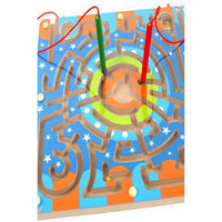 Labyrinth Wooden Magnetic Maze