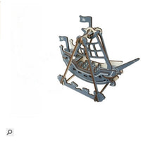 Pirate Ship 3D Wooden Puzzle