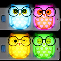 Cartoon Owl Night Lights