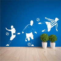 Stickers muraux joueur de football (football)