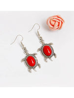 Ensemble de bijoux collier/bracelet/boucles d'oreilles tortue