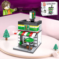 Downtown City Series Building Blocks Sets
