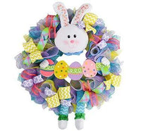 Décoration de porte de couronne de Pâques
