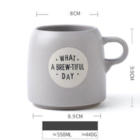 Creative Pot Belly Mugs