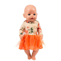 Tulle Skirt Doll Dresses
