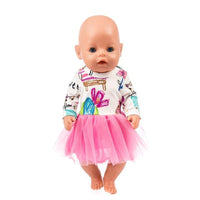 Tulle Skirt Doll Dresses