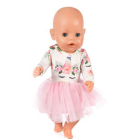 Tulle Skirt Doll Dresses
