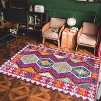 Tapis Ethnique Rétro Bohème
