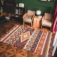 Tapis Ethnique Rétro Bohème