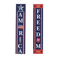 American Independence Day Memorial Day Door Banners