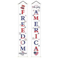 American Independence Day Memorial Day Door Banners