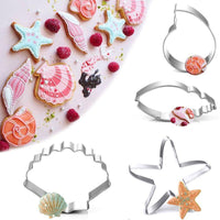 Seashell Shape Cookie Cutters