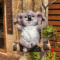 Décor de jardin d’animaux oscillants