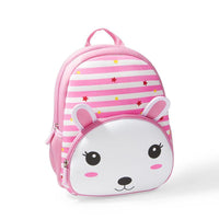 Cartoon Animal Striped Kindergarten Backpacks
