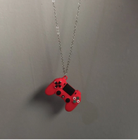 Collier de chaîne avec pendentif de contrôleur de jeu vidéo
