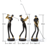 Golf Decorative Figures