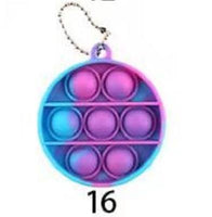 Silicone Bubble Pop Keychains