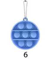 Silicone Bubble Pop Keychains